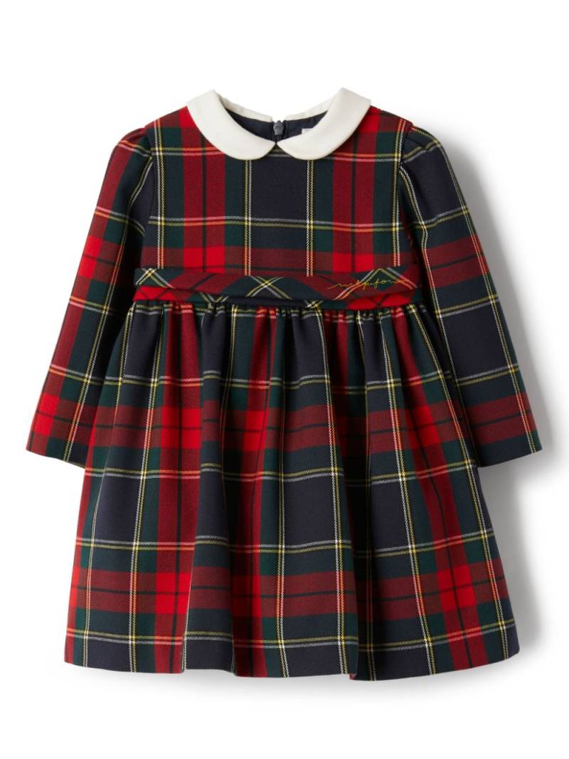 Il Gufo tartan-checked dress - Red von Il Gufo