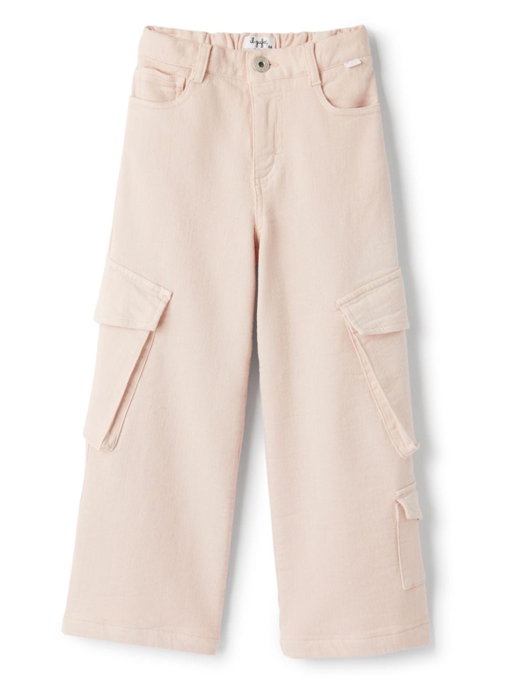 Il Gufo wide-leg cargo trousers - Pink von Il Gufo