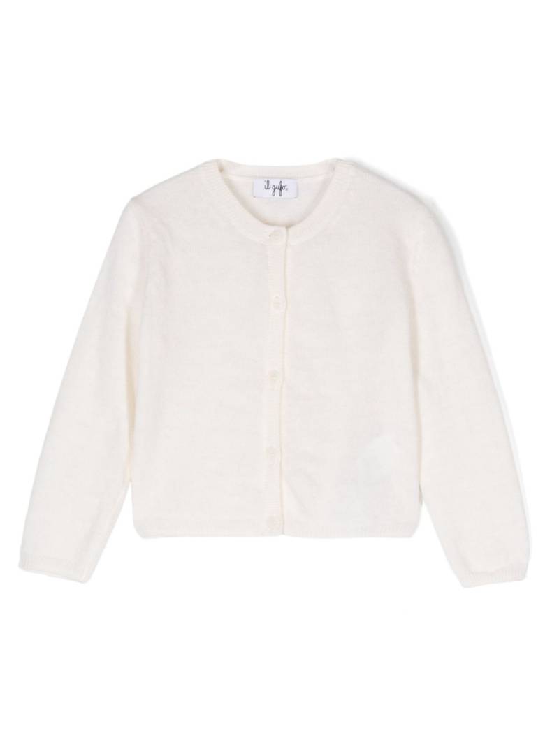 Il Gufo wool cardigan - White von Il Gufo