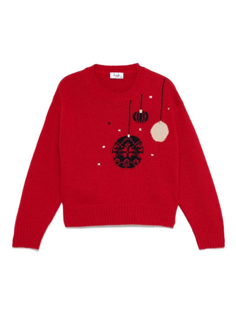 Il Gufo wool sweater - Red von Il Gufo