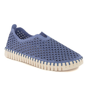 Ilse Jacobsen Damen Slipper Blau von Ilse Jacobsen