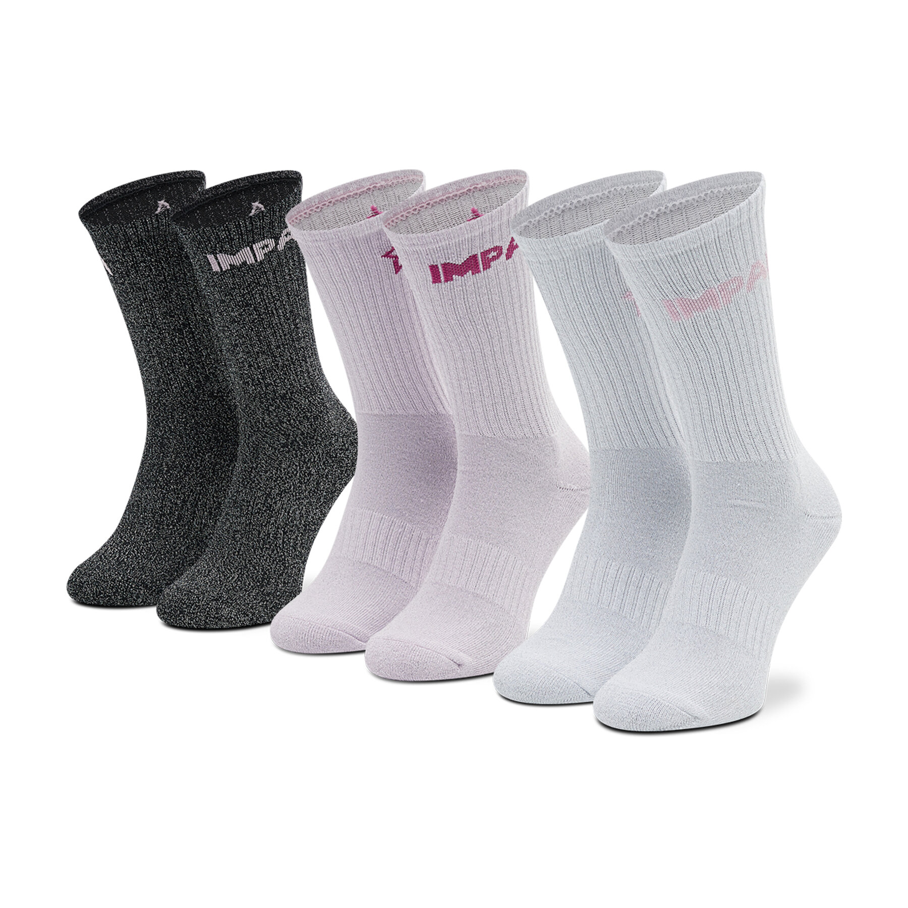 3er-Set hohe Damensocken Impala IM787002 Bunt von Impala