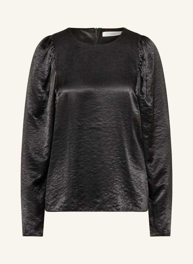 Inwear Blusenshirt Didraiw Aus Satin schwarz von InWear