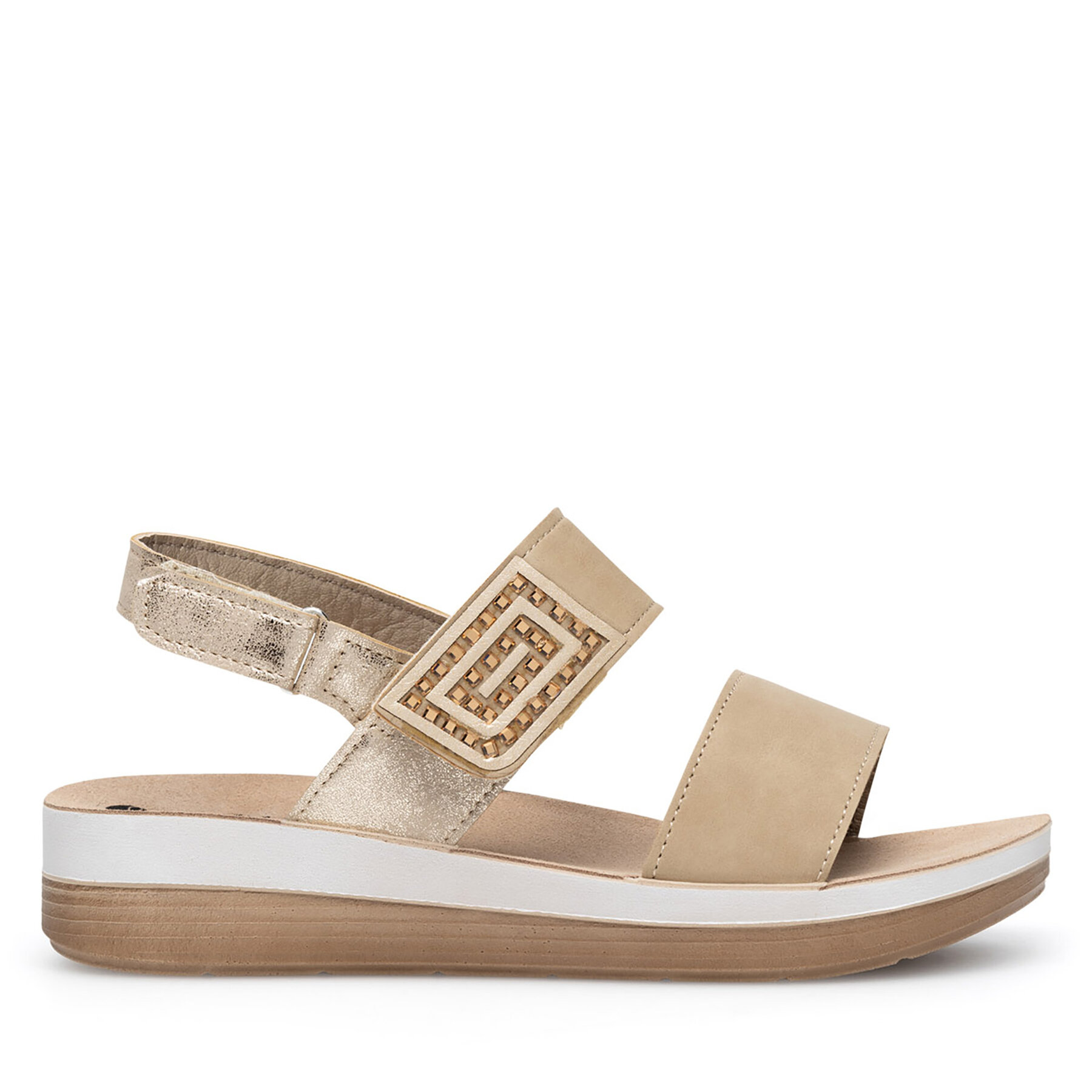 Sandalen Inblu FT000017 Goldfarben von Inblu