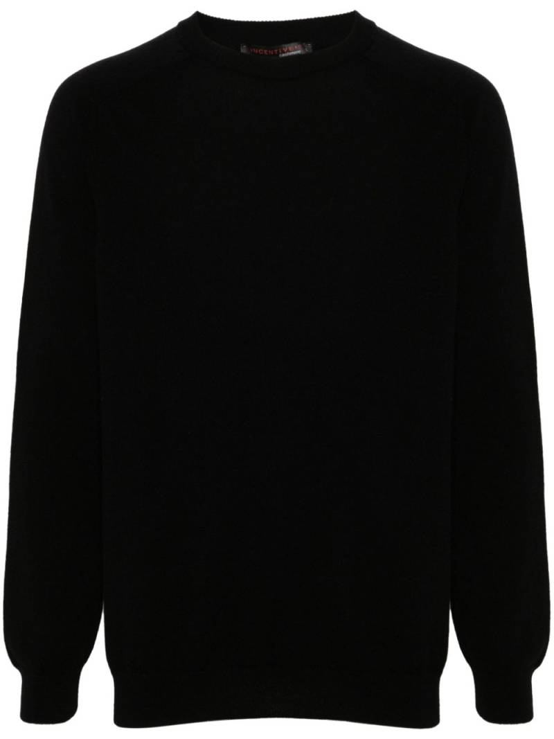 Incentive! Cashmere fine-knit cashmere jumper - Black von Incentive! Cashmere