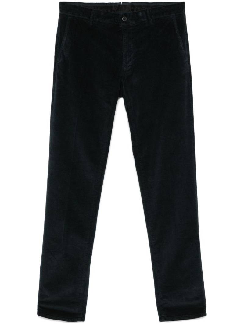 Incotex corduroy trousers - Blue von Incotex