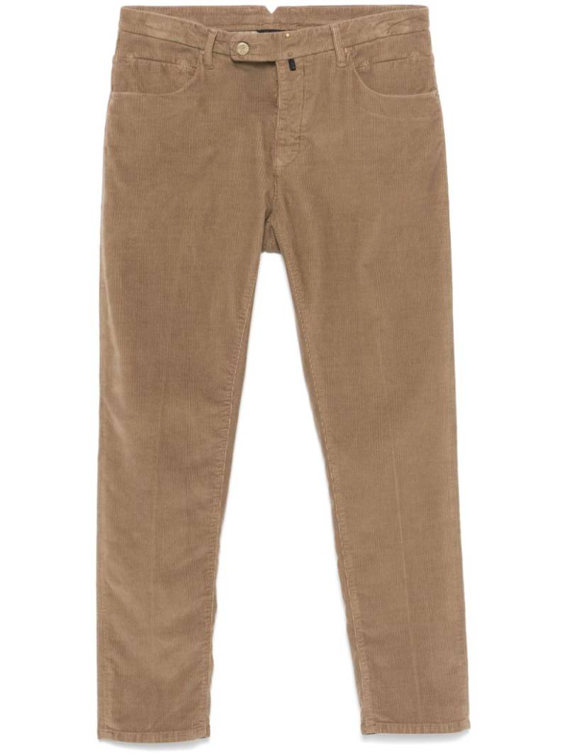 Incotex corduroy trousers - Brown von Incotex