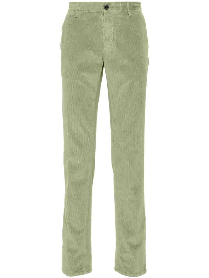 Incotex corduroy trousers - Green von Incotex