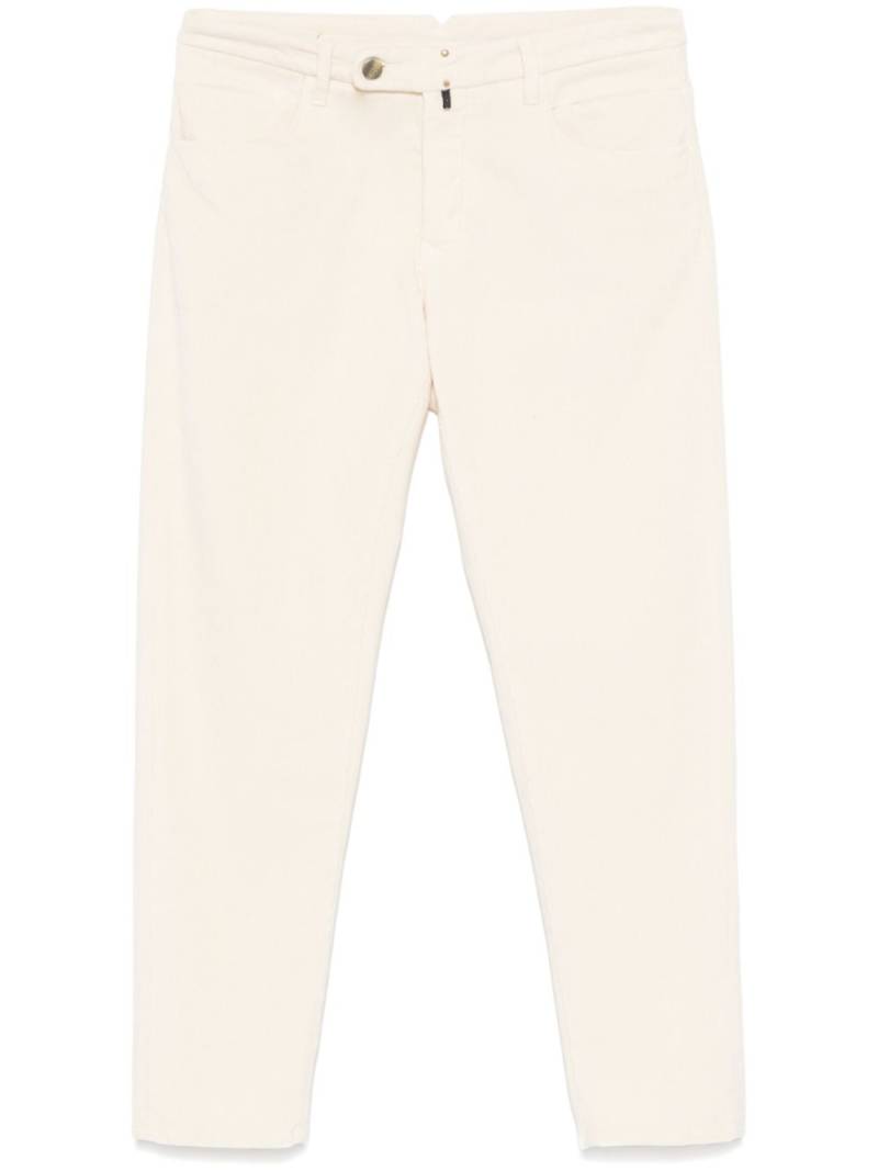 Incotex corduroy trousers - Neutrals von Incotex