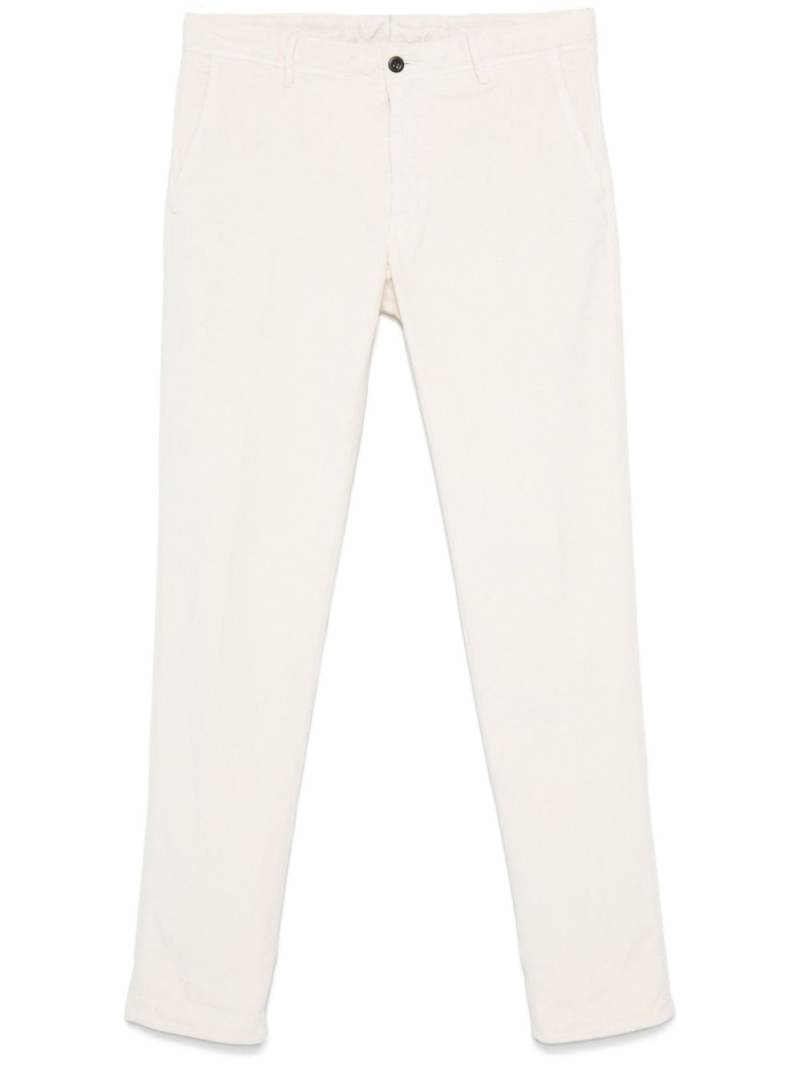 Incotex corduroy trousers - White von Incotex