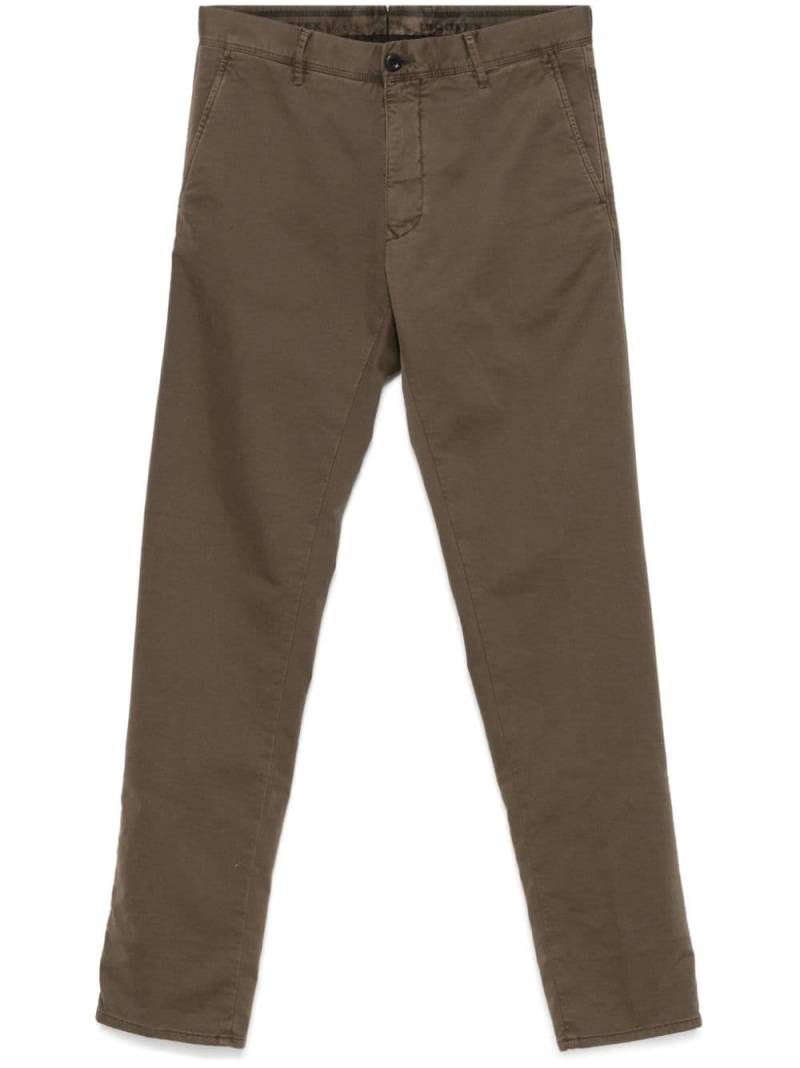 Incotex cotton chinos - Brown von Incotex