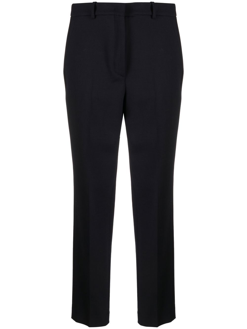 Incotex cropped virgin-wool trousers - Blue von Incotex