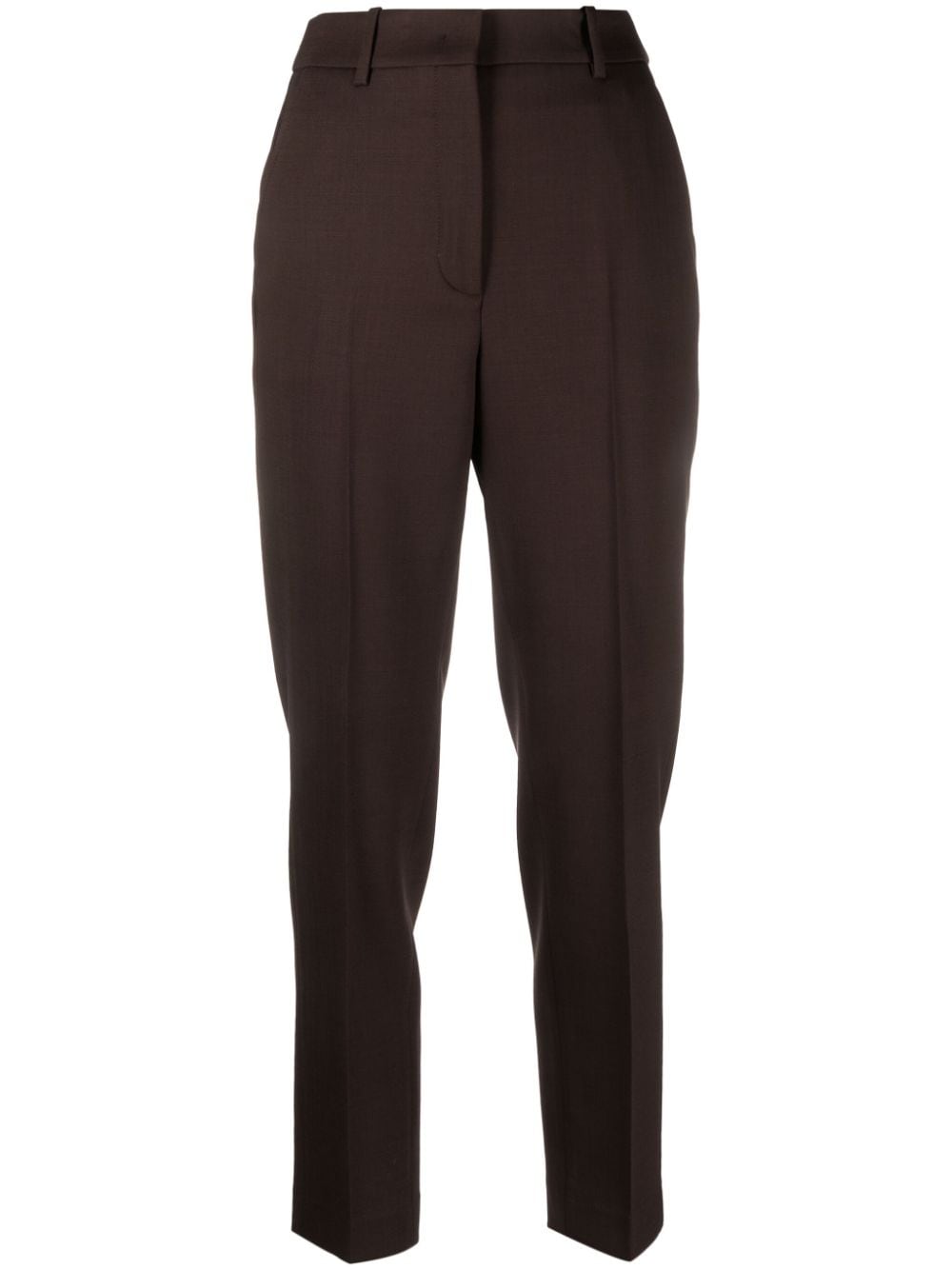 Incotex high-waisted tailored trousers - Brown von Incotex