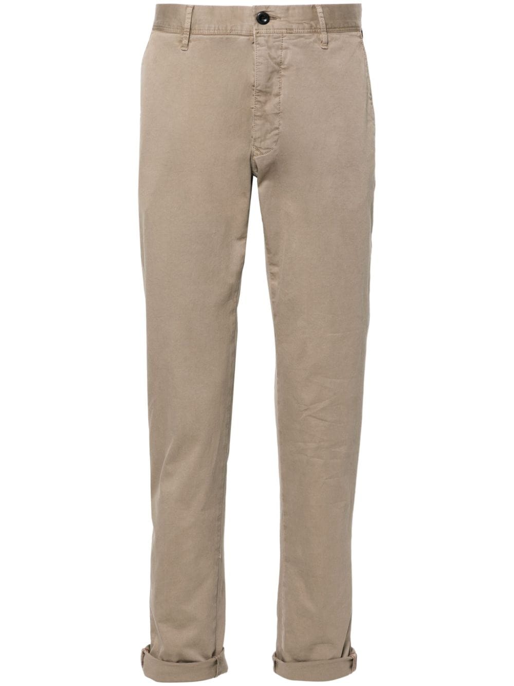 Incotex low-rise straight-leg trousers - Neutrals von Incotex