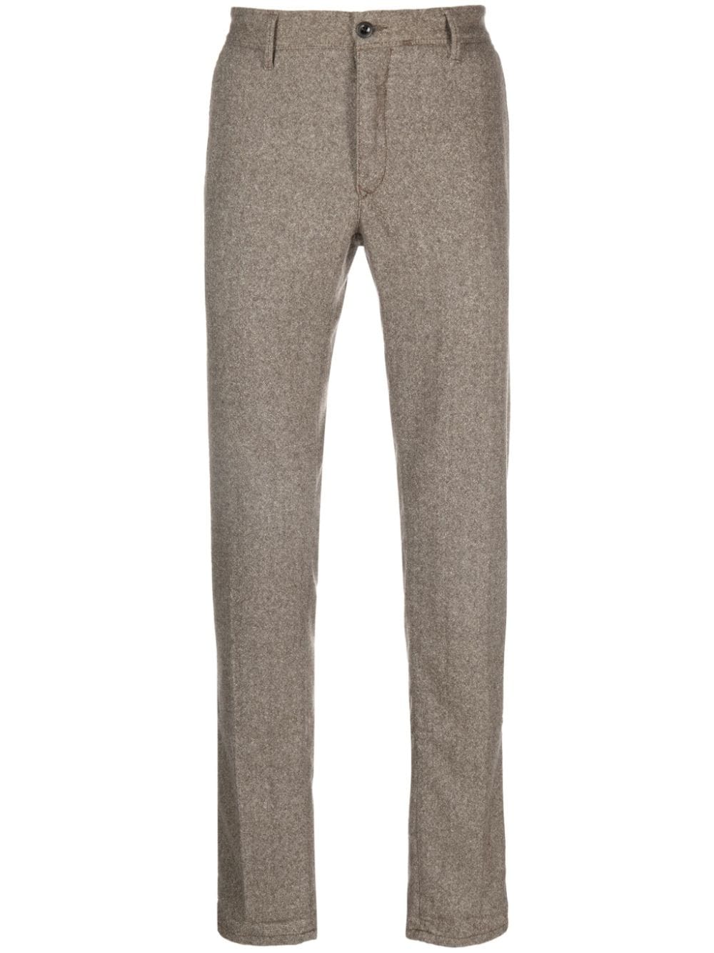 Incotex low-rise virigin-wool blend trousers - Neutrals von Incotex