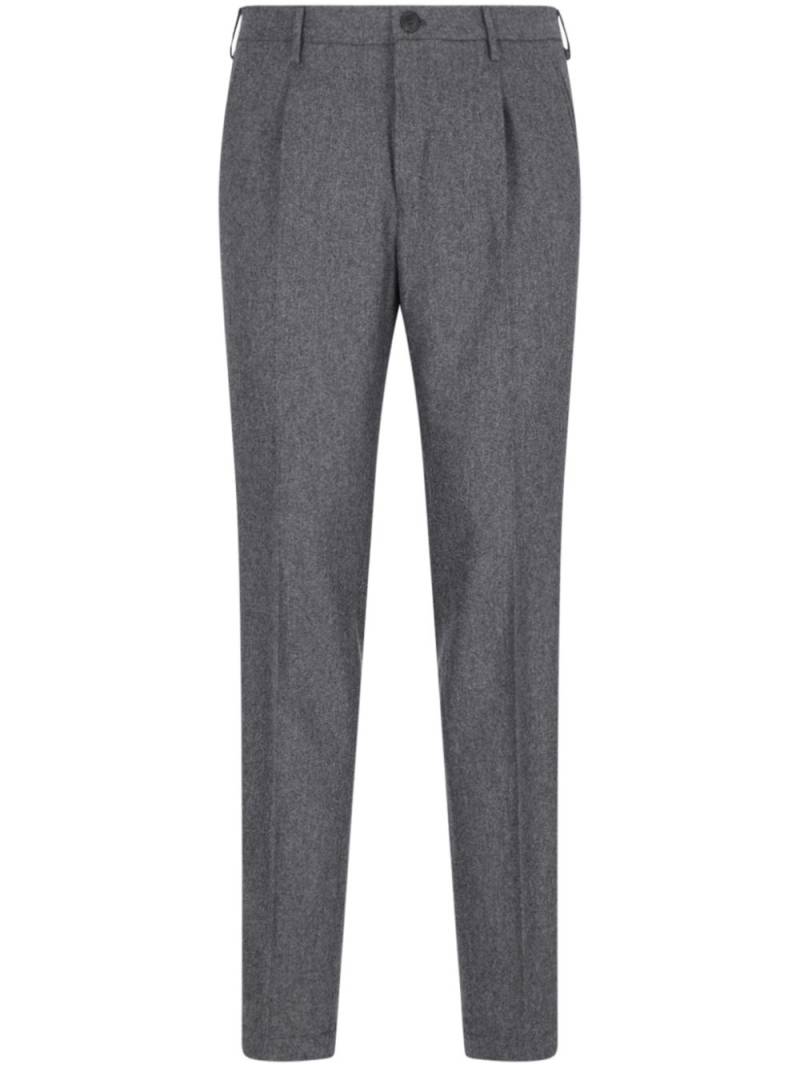 Incotex pleat detailing trousers - Grey von Incotex