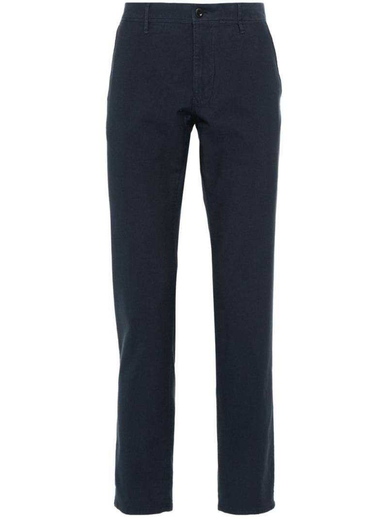 Incotex pressed-crease slim-fit trousers - Blue von Incotex