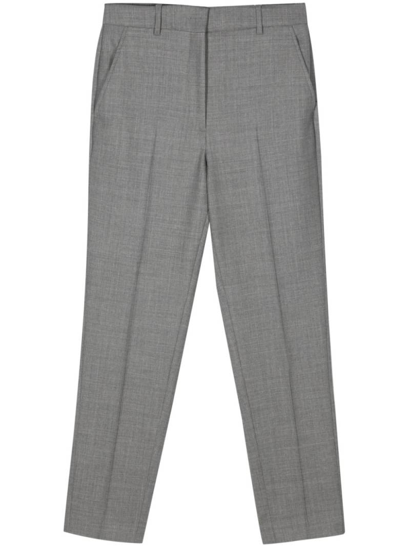 Incotex pressed-crease tailored trousers - Grey von Incotex