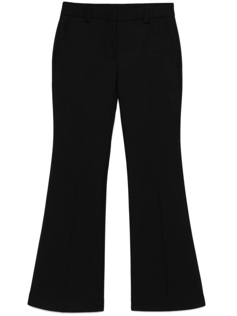 Incotex pressed-crease trousers - Black von Incotex