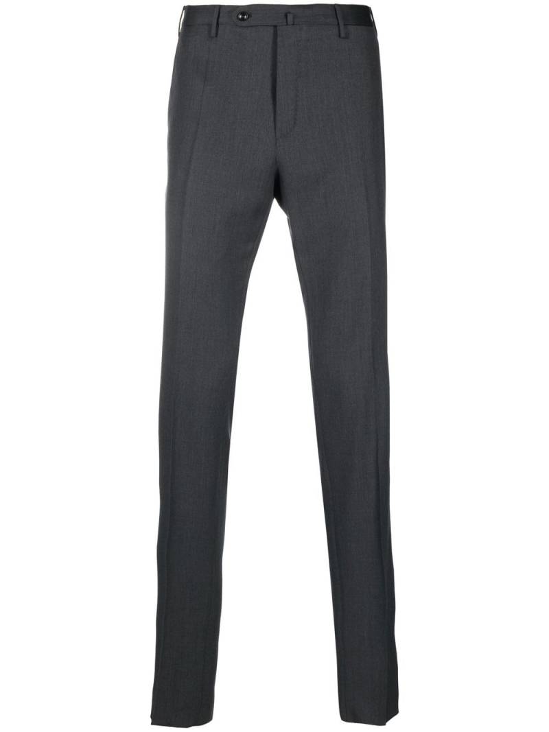 Incotex skinny tailored trousers - Grey von Incotex