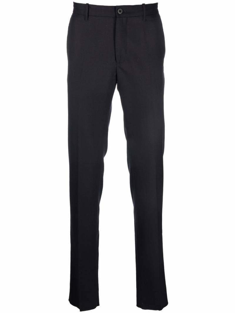 Incotex slim-cut cropped trousers - Blue von Incotex