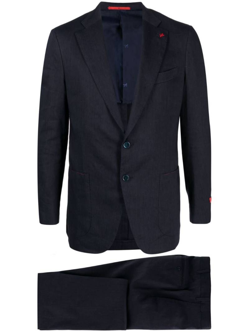 Incotex slim-cut single-breasted suit - Blue von Incotex