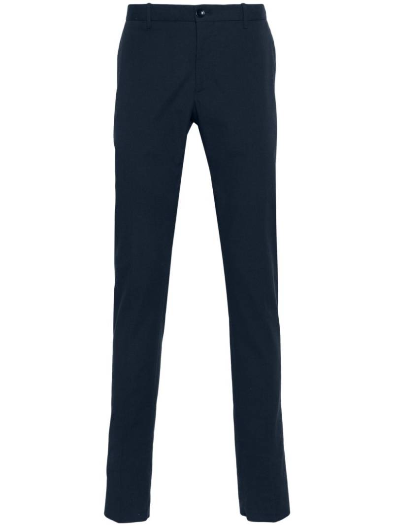 Incotex slim-cut tailored trousers - Blue von Incotex