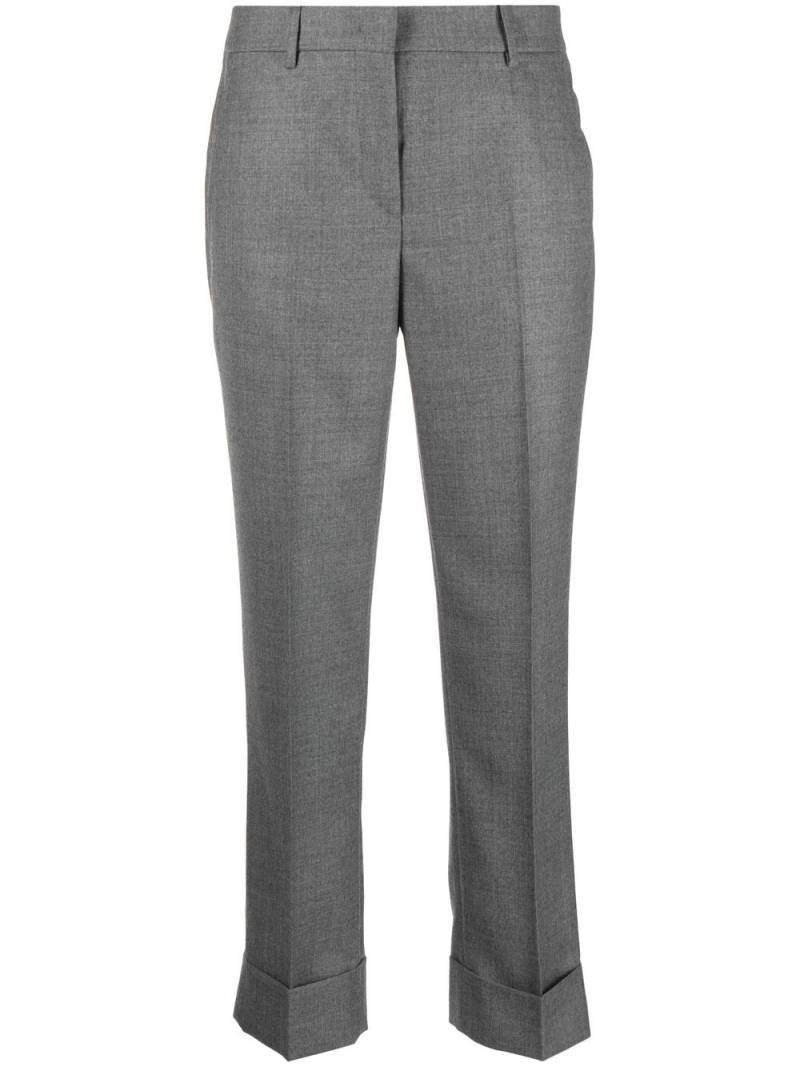 Incotex slim-cut tailored trousers - Grey von Incotex