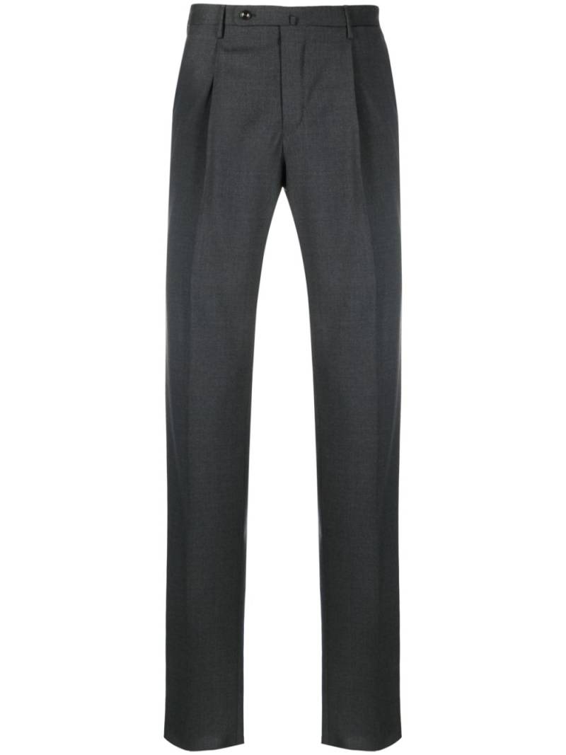 Incotex slim-cut tailored-trousers - Grey von Incotex