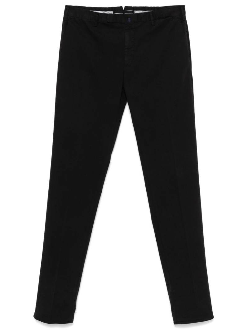 Incotex slim-cut trousers - Black von Incotex