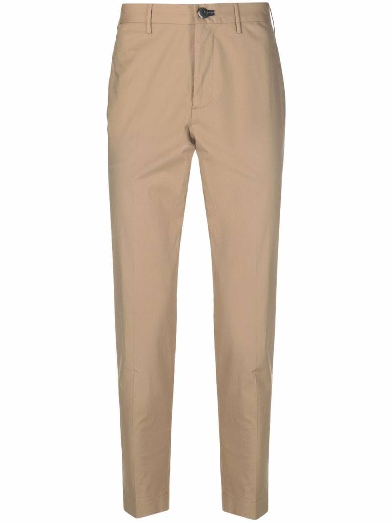 Incotex slim-cut trousers - Neutrals von Incotex