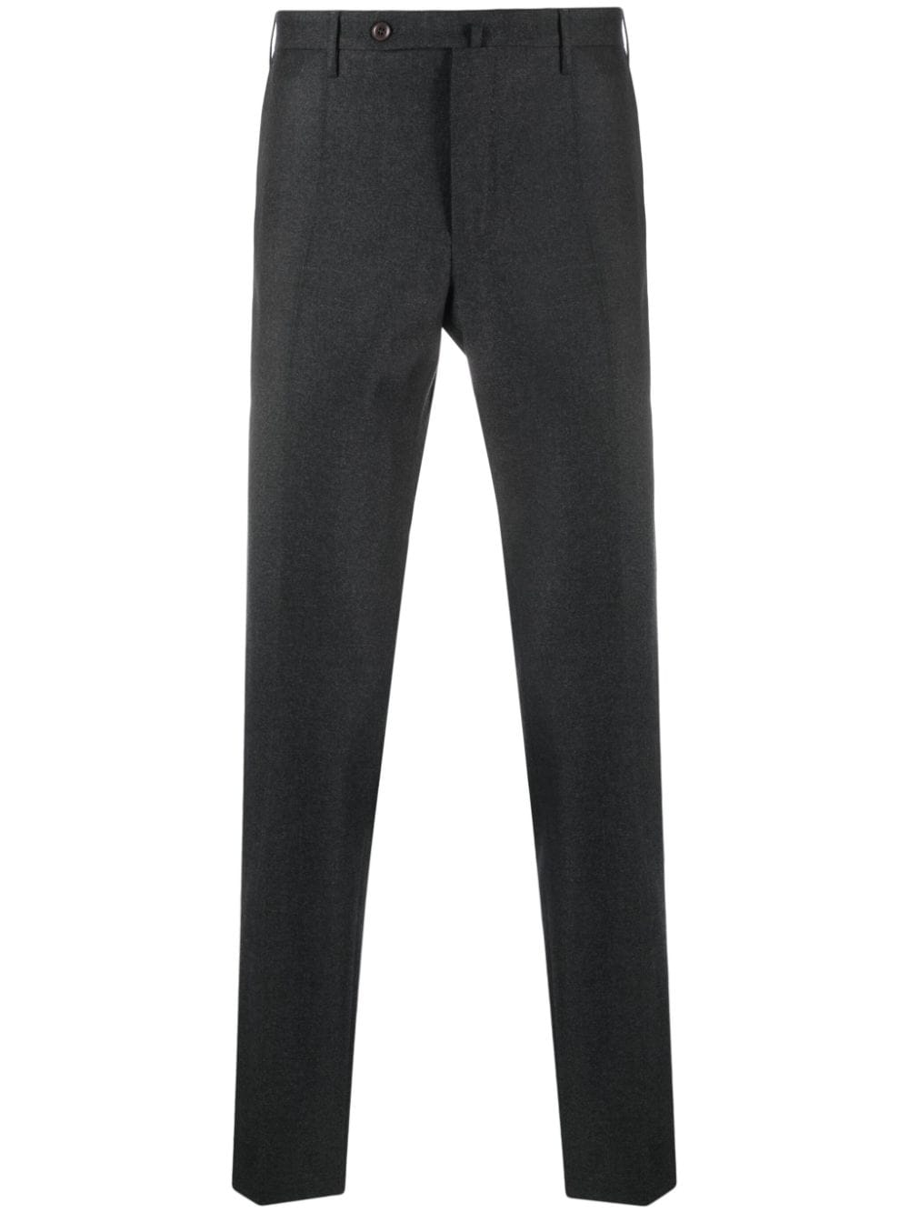 Incotex slim-cut virgin-wool trousers - Grey von Incotex