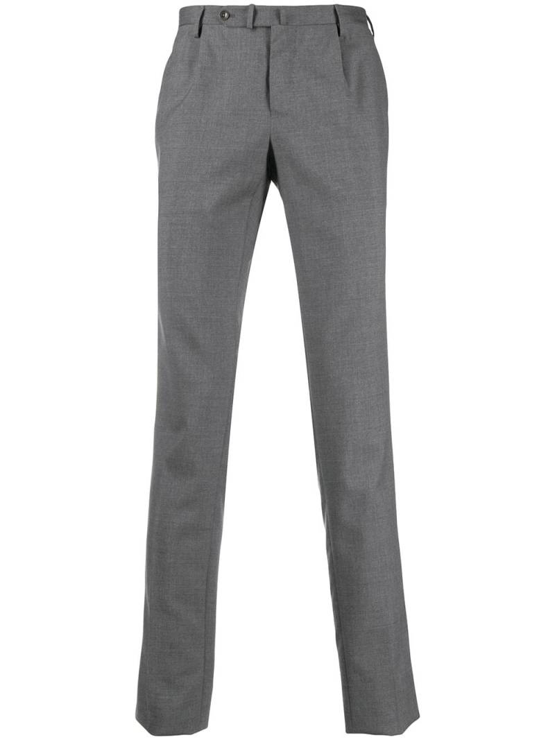 Incotex slim-fit tailored trousers - Grey von Incotex