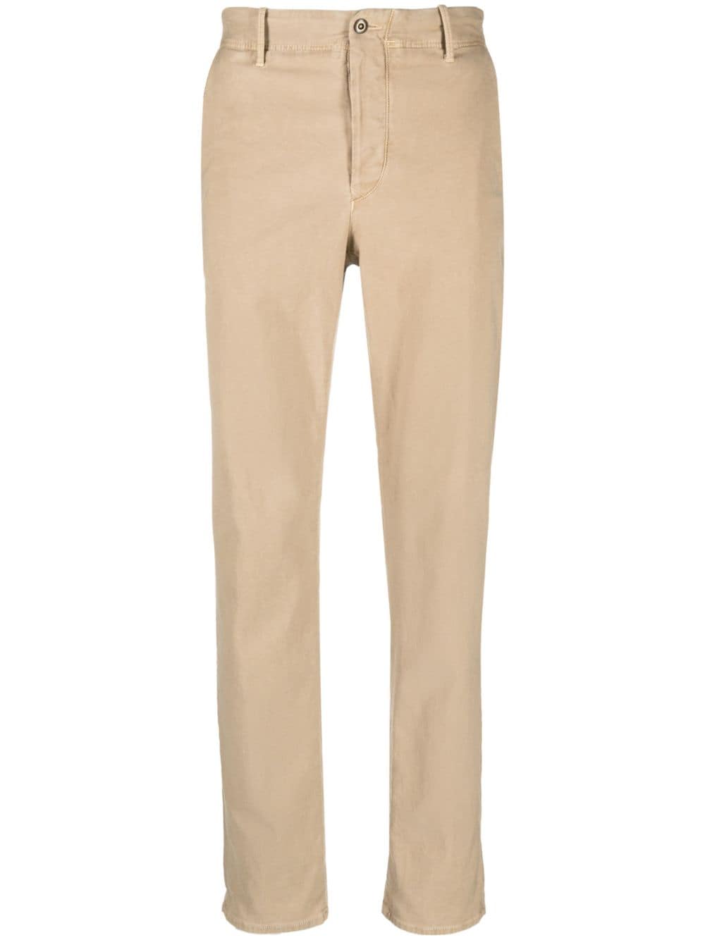 Incotex straight-leg cotton trousers - Neutrals von Incotex