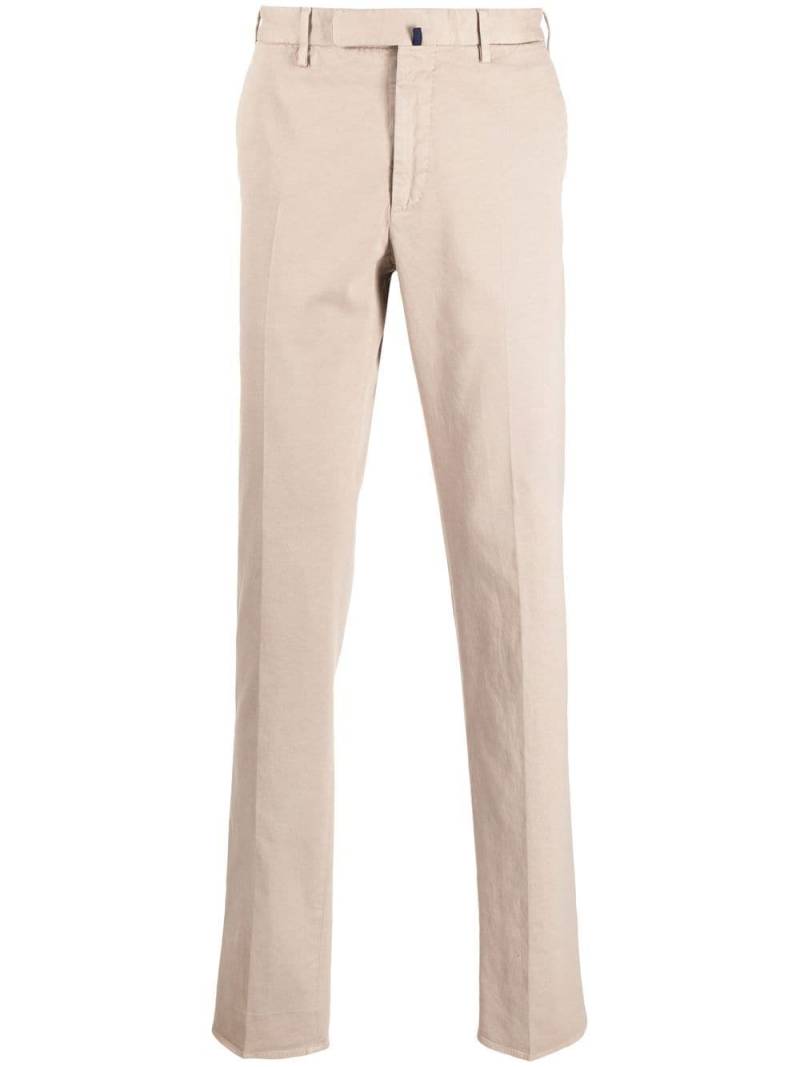 Incotex straight-leg tailored trousers - Neutrals von Incotex