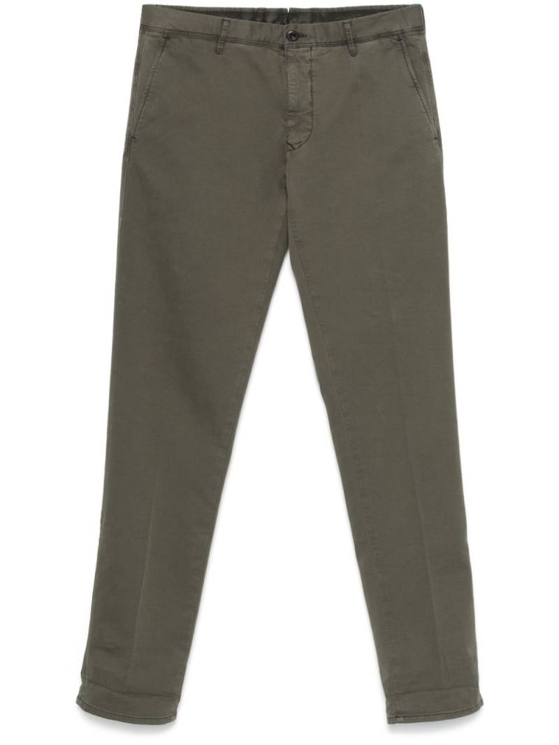 Incotex straight-leg trousers - Green von Incotex