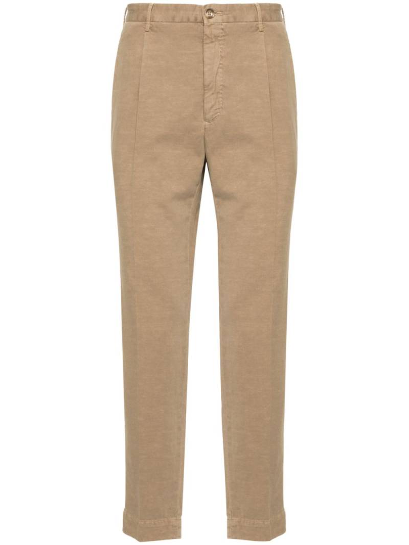 Incotex tailored tapered trousers - Neutrals von Incotex