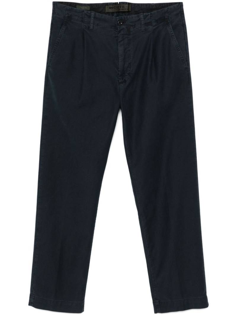 Incotex tapered trousers - Blue von Incotex