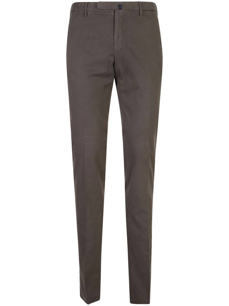 Incotex tapered trousers - Brown von Incotex