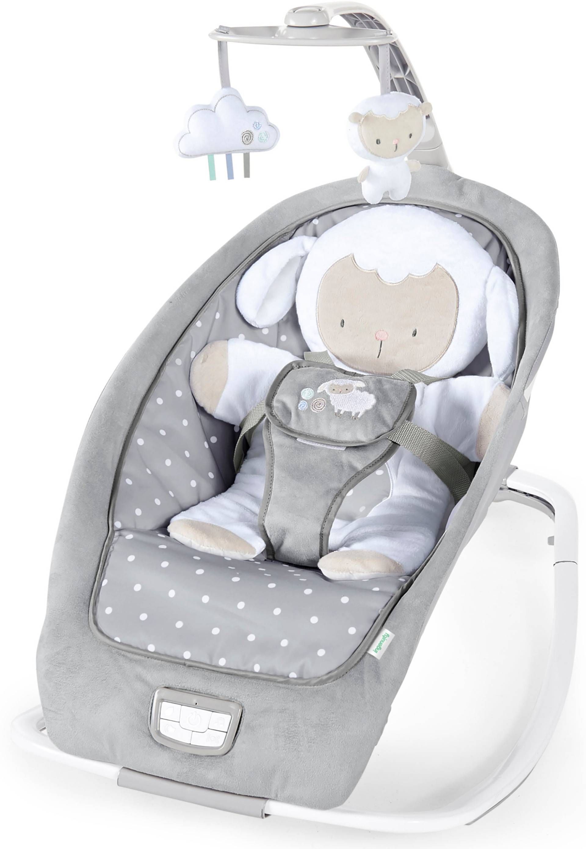 ingenuity Babywippe »Cuddle Lamb«, bis 18 kg, mit Vibration und Melodien von Ingenuity