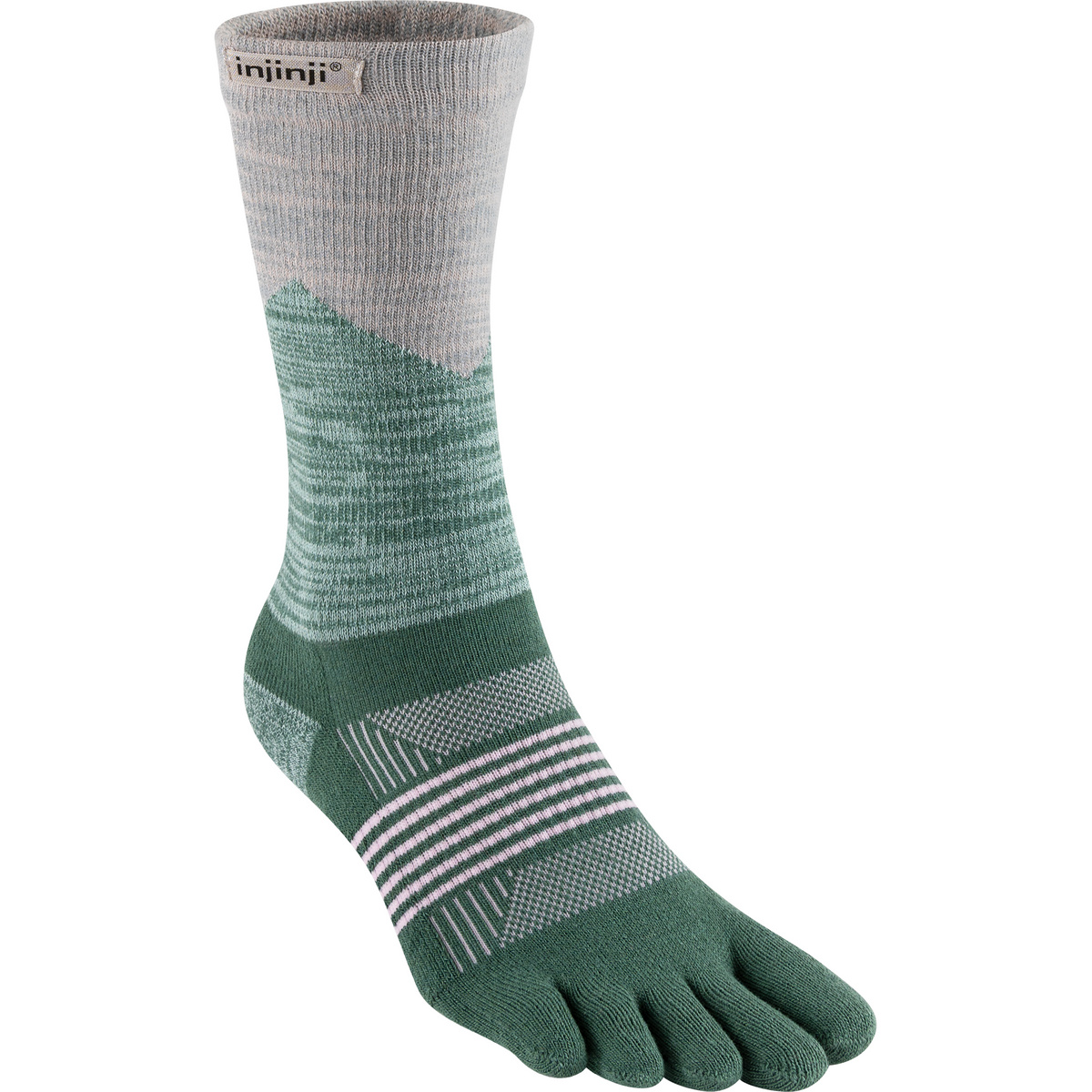 Injinji Damen Trail Midweight Crew Socken von Injinji