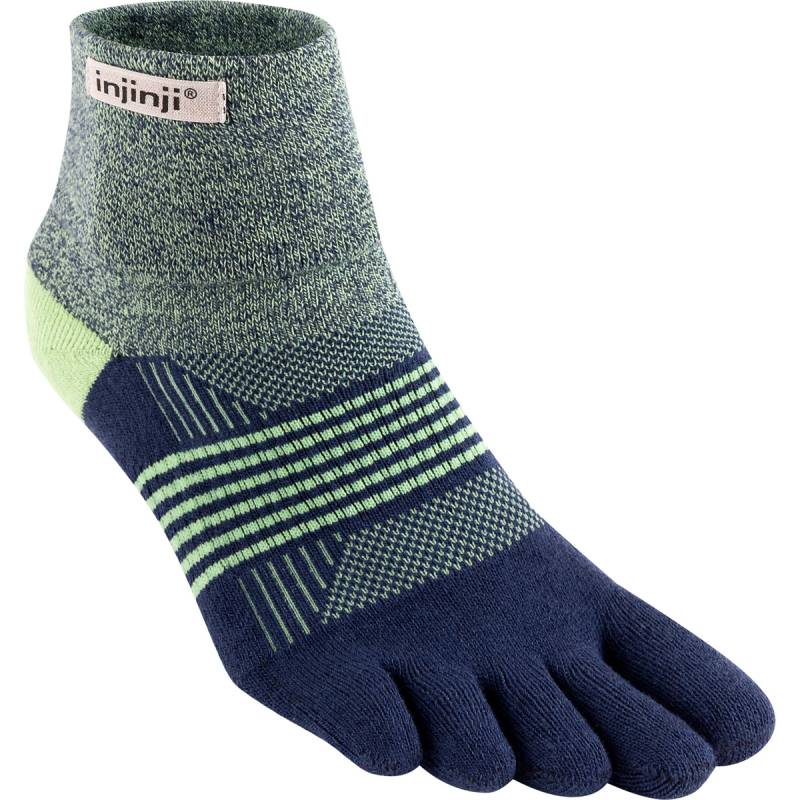 Injinji Damen Trail Midweight Mini-Crew Socken von Injinji