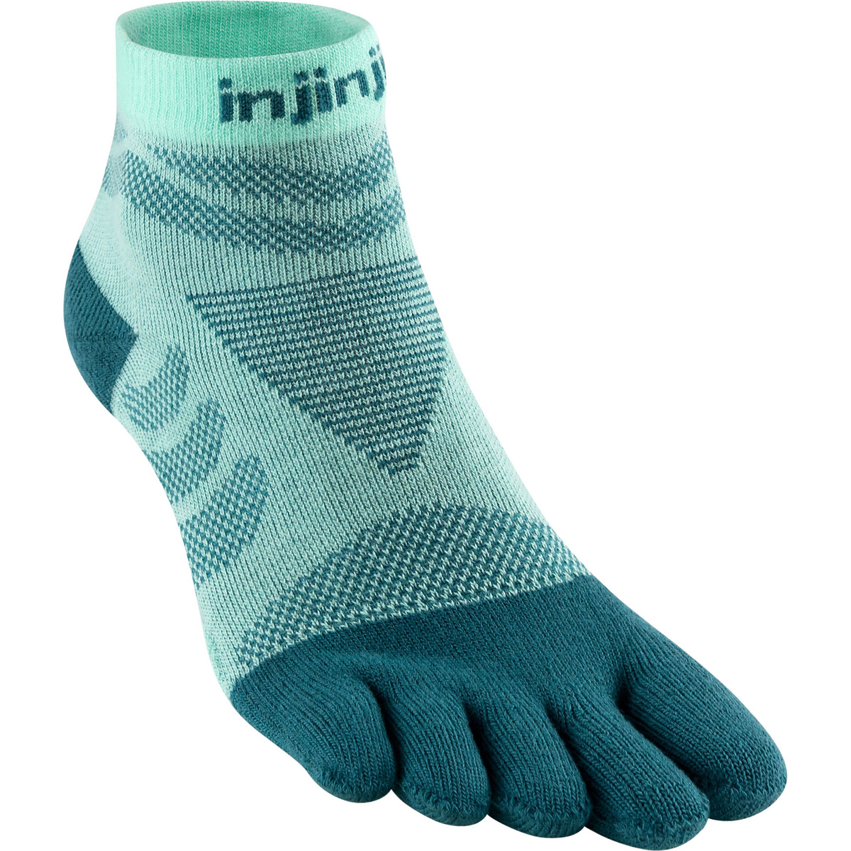 Injinji Damen Ultra Run Mini-Crew Socken von Injinji