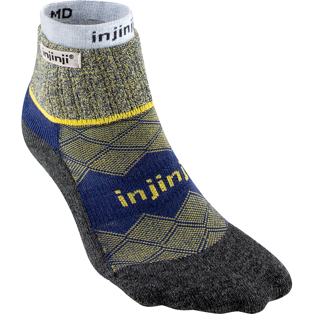 Injinji Damen Liner + Runner Mini-Crew Socken von Injinji