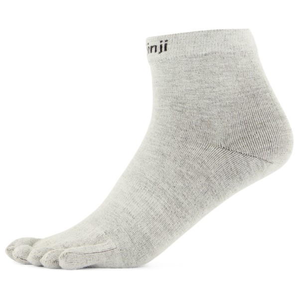 Injinji - Liner Mini-Crew - Multifunktionssocken Gr M grau von Injinji