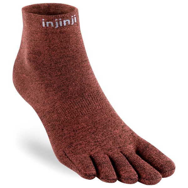 Injinji - Liner Mini-Crew - Multifunktionssocken Gr M rot von Injinji