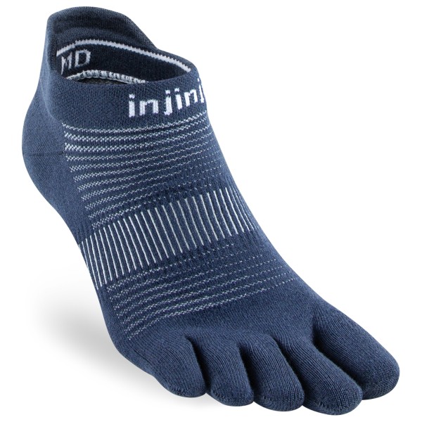 Injinji - Run Lightweight No-Show - Laufsocken Gr L blau