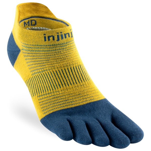 Injinji - Run Lightweight No-Show - Laufsocken Gr M bunt von Injinji