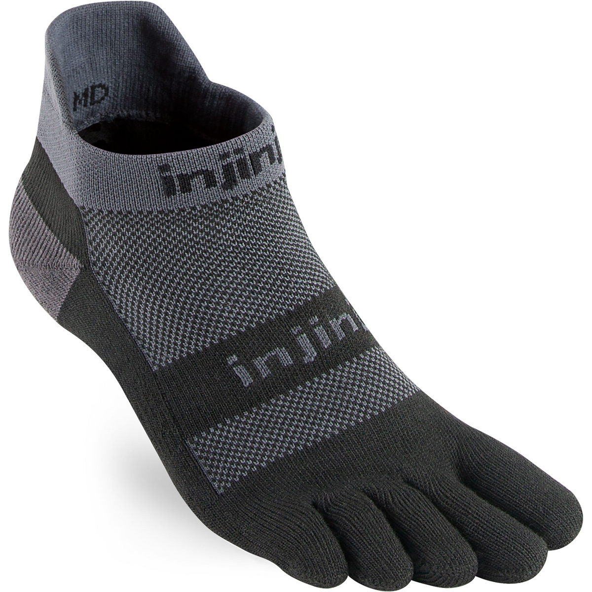 Injinji Run Midweight No Show Socken von Injinji