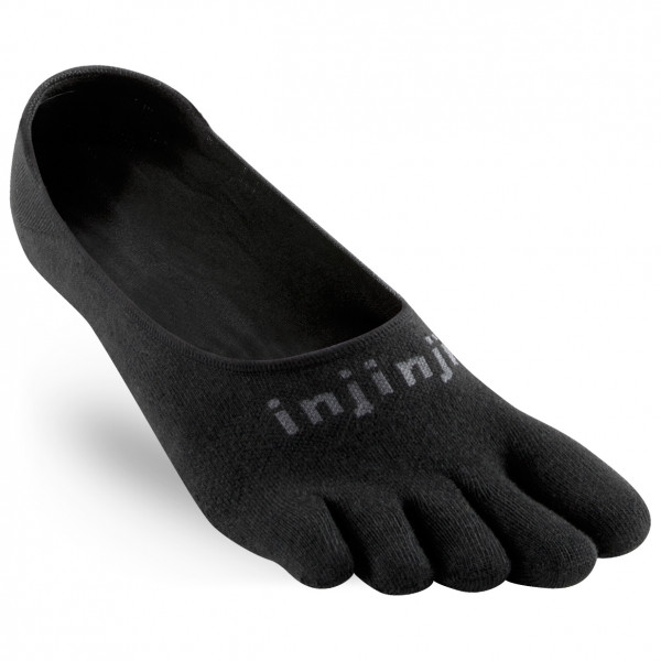 Injinji - Sport Lightweight Hidden - Multifunktionssocken Gr L schwarz von Injinji